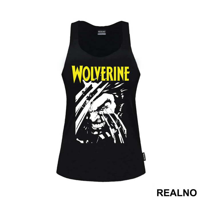 Face And Yellow Logo - Wolverine