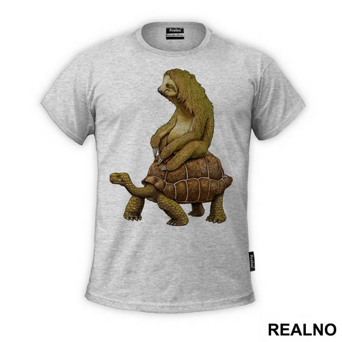 Sloth And Turtle - Art - Majica