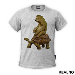 Sloth And Turtle - Art - Majica