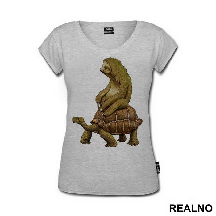 Sloth And Turtle - Art - Majica
