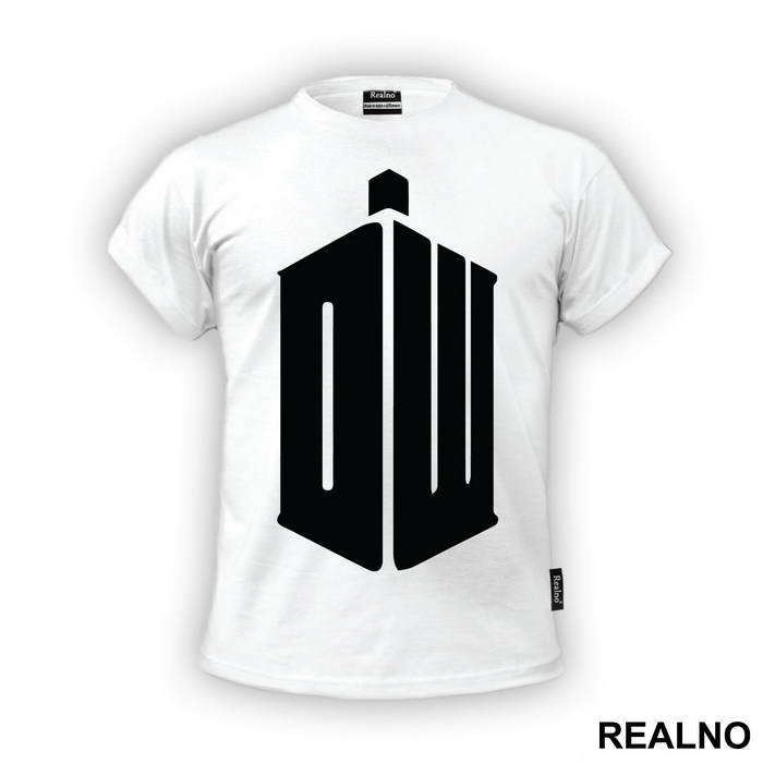 Black Logo - Doctor Who - DW
