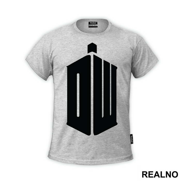 Black Logo - Doctor Who - DW