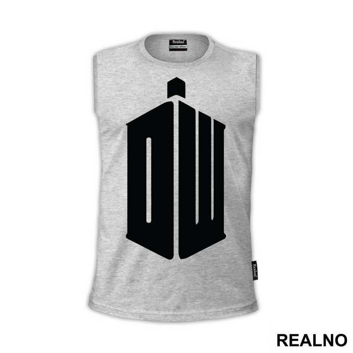 Black Logo - Doctor Who - DW