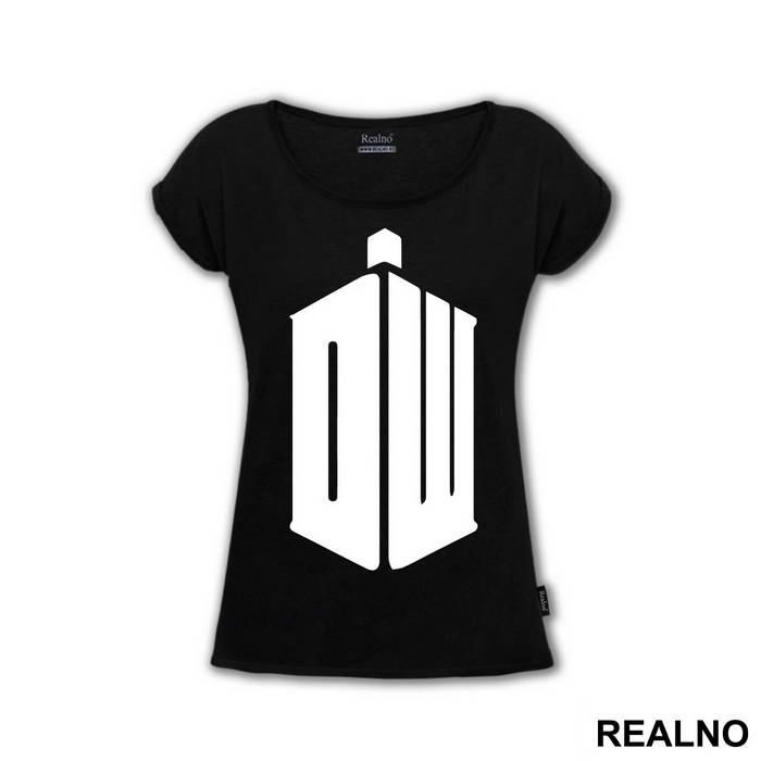 Black Logo - Doctor Who - DW