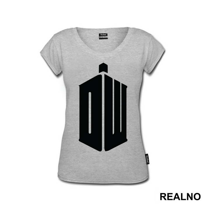 Black Logo - Doctor Who - DW