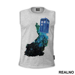 Floating Police Box - Doctor Who - DW