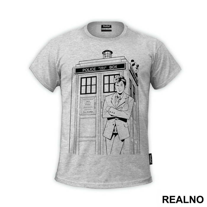 Black And White Art - Doctor Who - DW