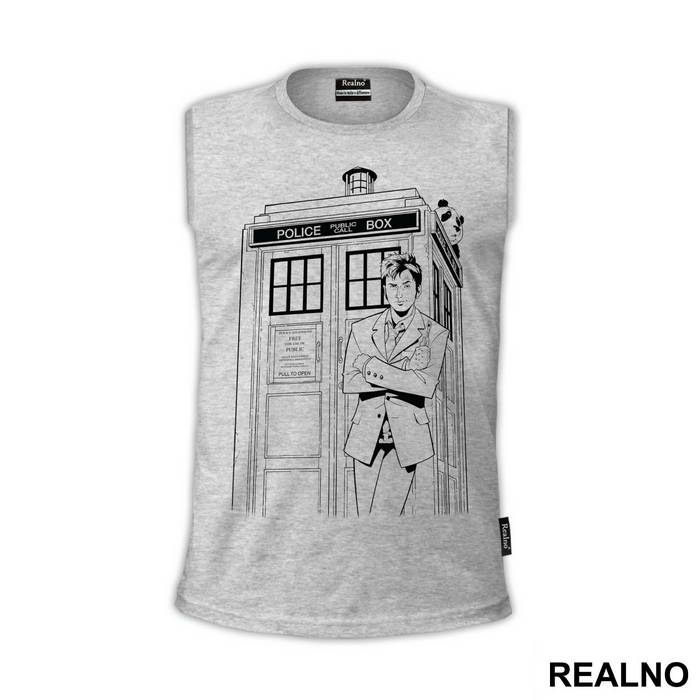 Black And White Art - Doctor Who - DW