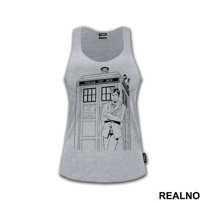 Black And White Art - Doctor Who - DW