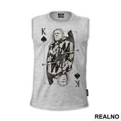 Ned Stark King Black Card - House Stark - Game Of Thrones - GOT - Majica