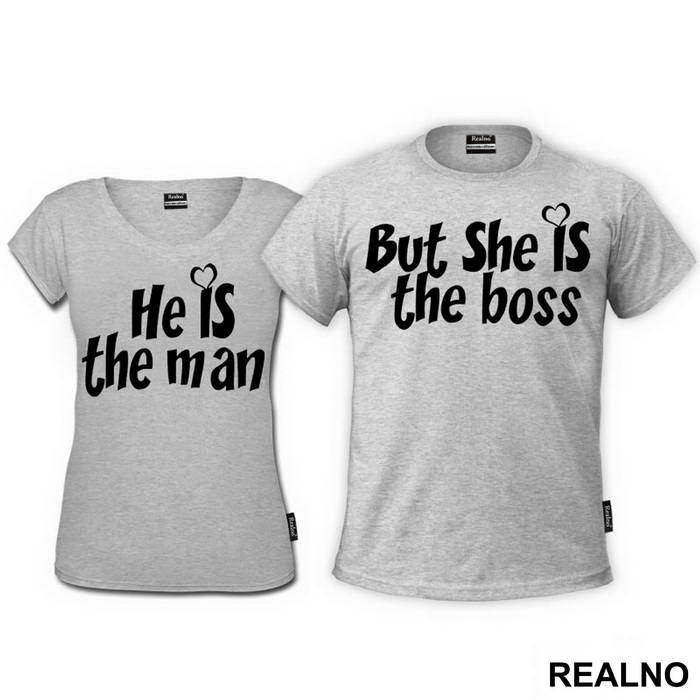 The Man And The Boss - Majice za parove