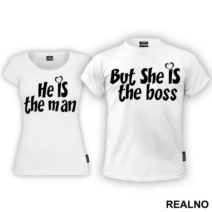 The Man And The Boss - Majice za parove