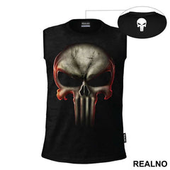 Red Outline Glow - Punisher