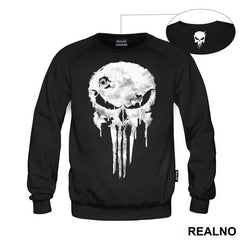 Dripping Paint Skull Logo - Punisher