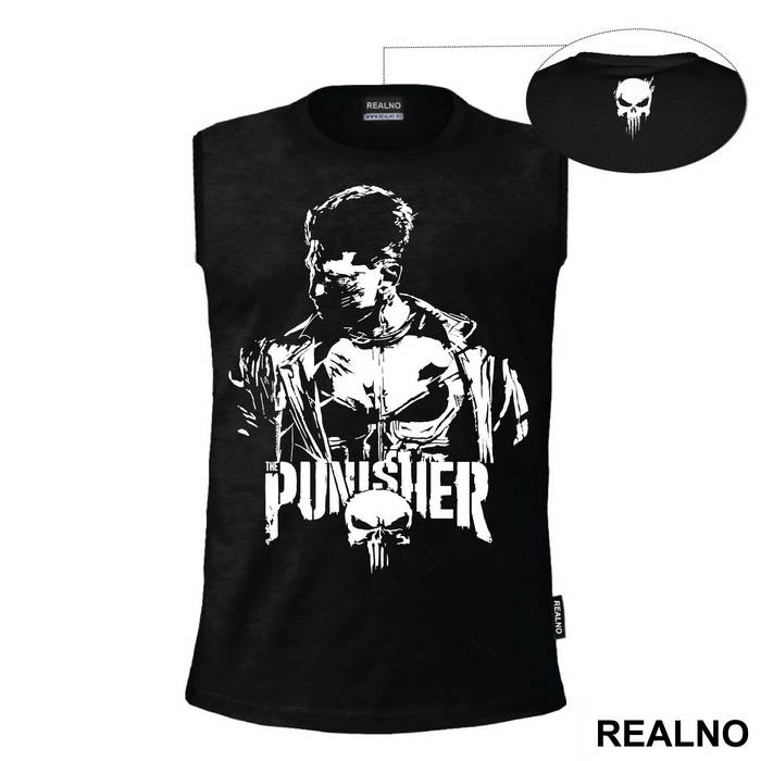 Frank Portrait And Logo - Punisher