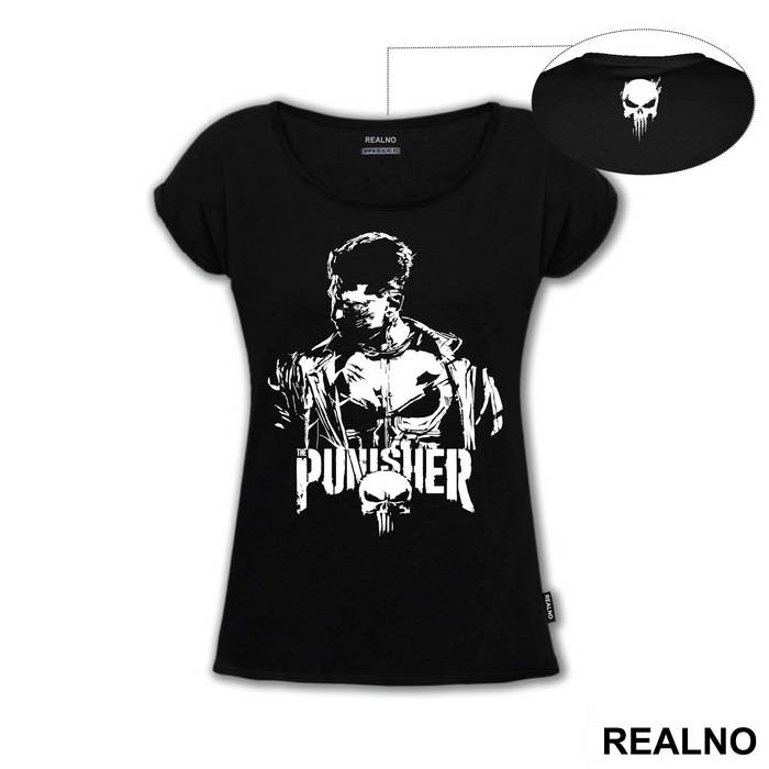 Frank Portrait And Logo - Punisher