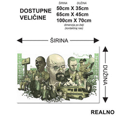 All Green - Breaking Bad - Podmetač za sto