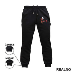 OUTLET Crna ženska trenerka veličine M - VEN - 2081 - T
