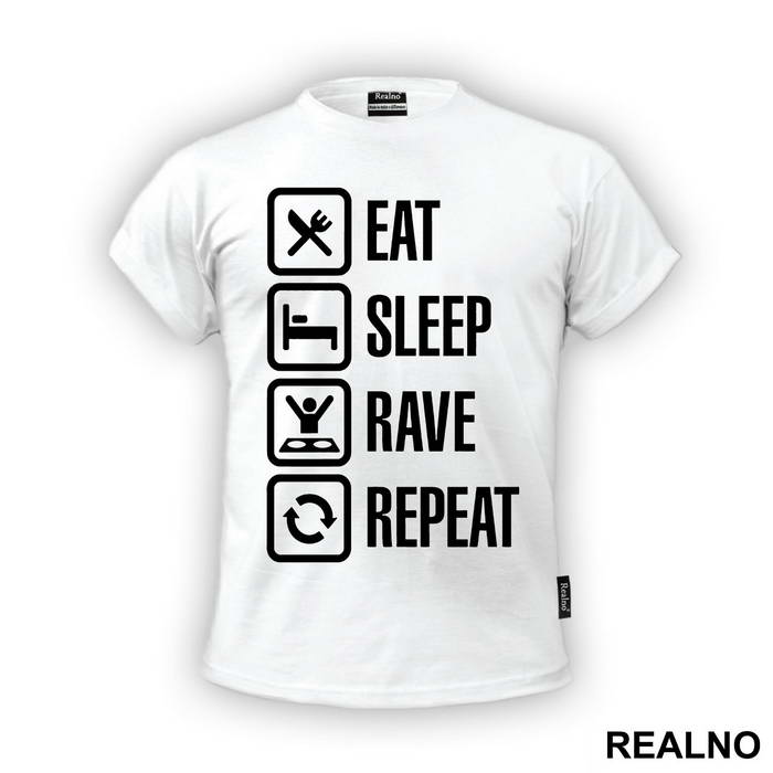 Eat, Sleep, Rave, Repeat - Muzika