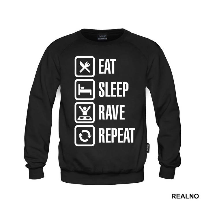 Eat, Sleep, Rave, Repeat - Muzika