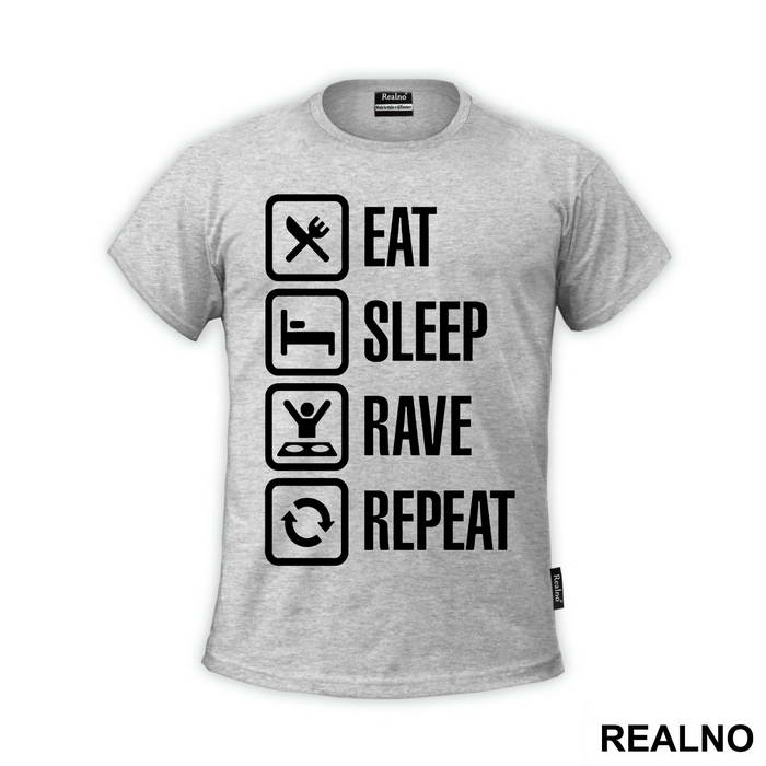 Eat, Sleep, Rave, Repeat - Muzika