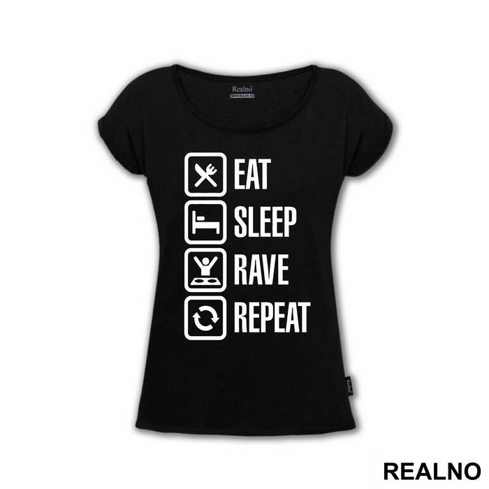Eat, Sleep, Rave, Repeat - Muzika