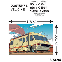 RV - Breaking Bad - Podmetač za sto