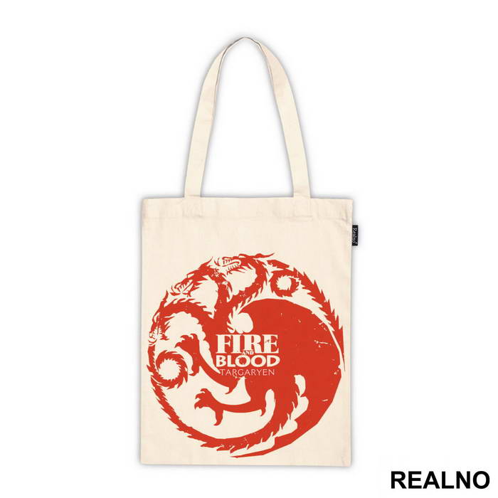 The Targaryen Sigil Fire And Blood - House Targaryen - Game Of Thrones - GOT - Majica