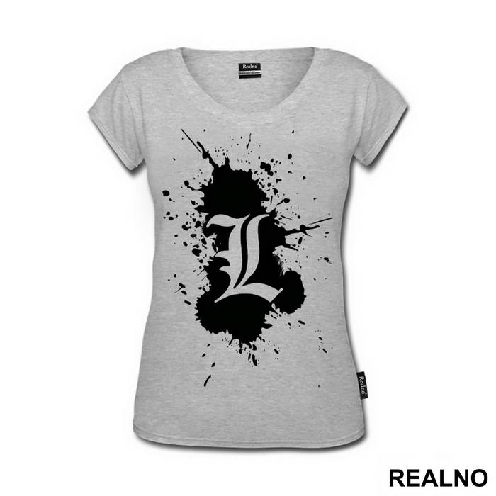 Splasing L Black - Death Note