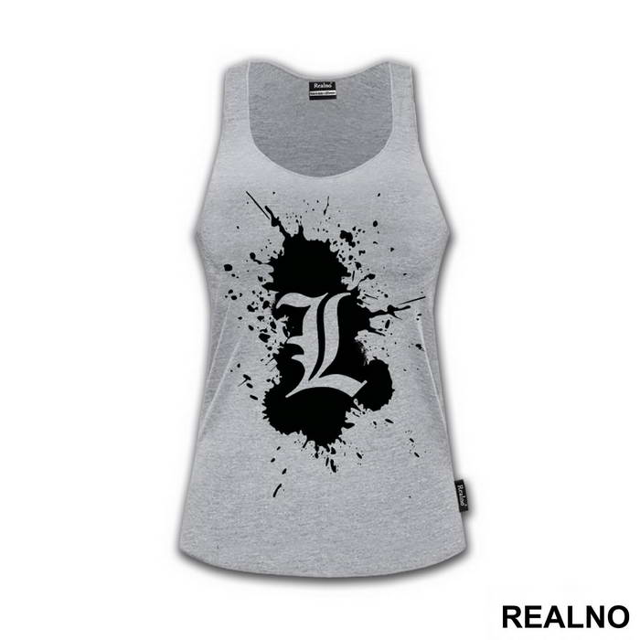 Splasing L Black - Death Note