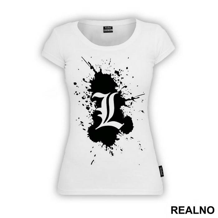 Splasing L Black - Death Note
