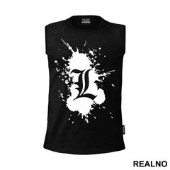 Splasing L Black - Death Note