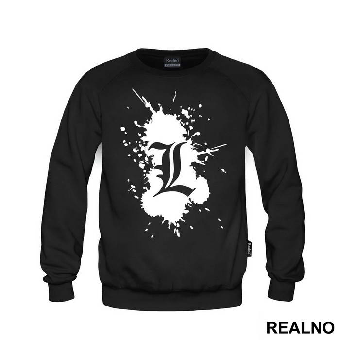 Splasing L Black - Death Note
