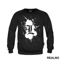 Splasing L Black - Death Note
