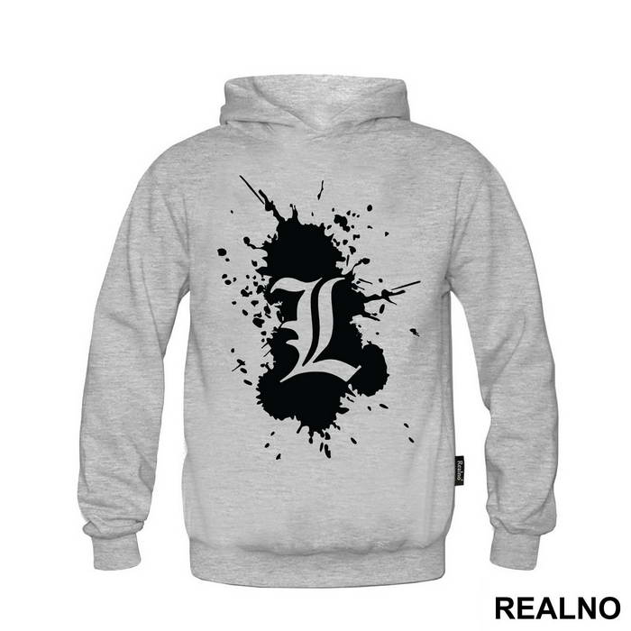 Splasing L Black - Death Note