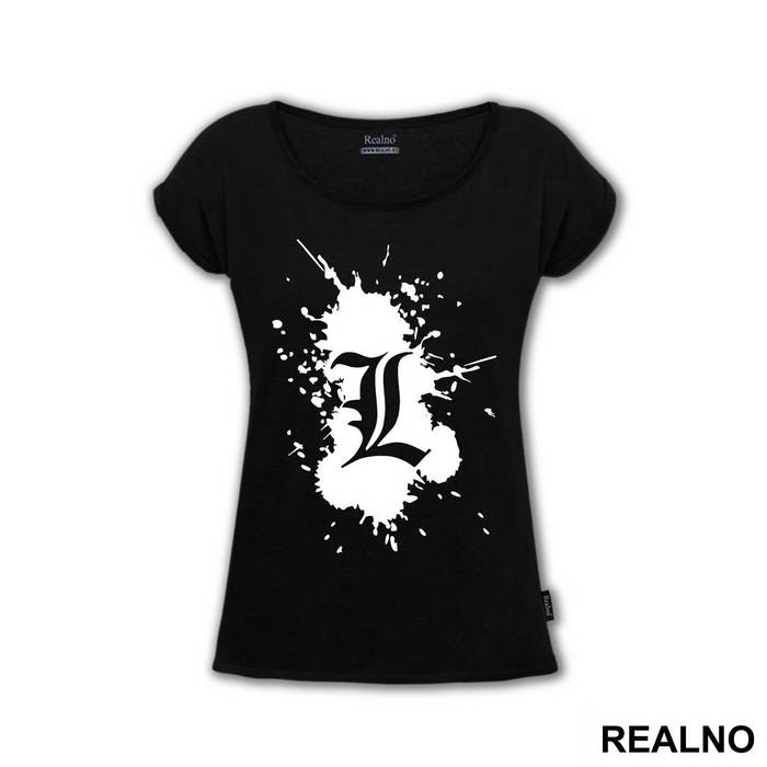 Splasing L Black - Death Note