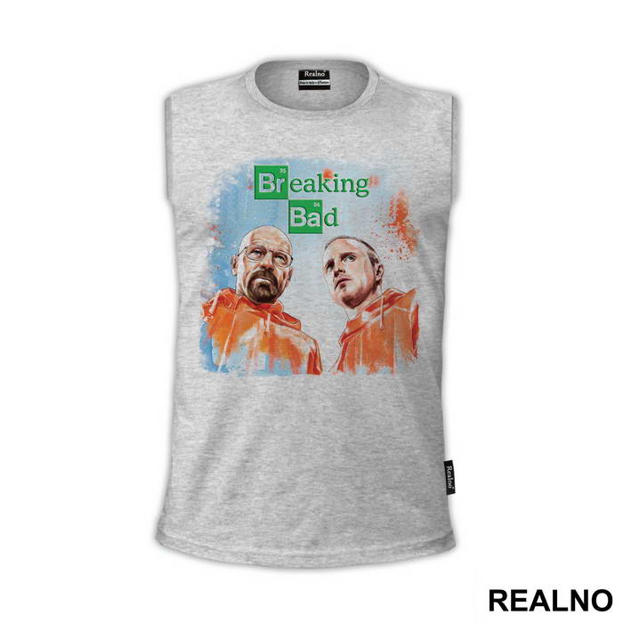 Drawing Blue And Orange - Breaking Bad - Majica