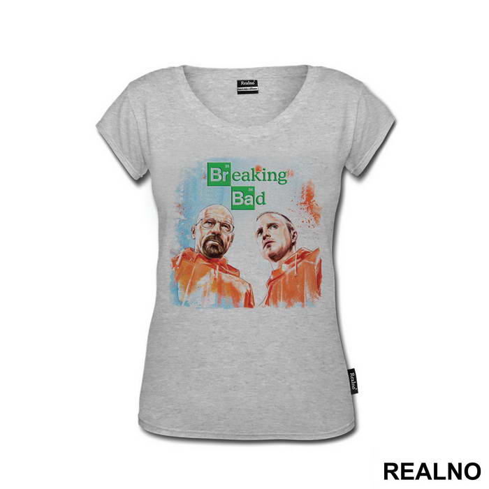 Drawing Blue And Orange - Breaking Bad - Majica