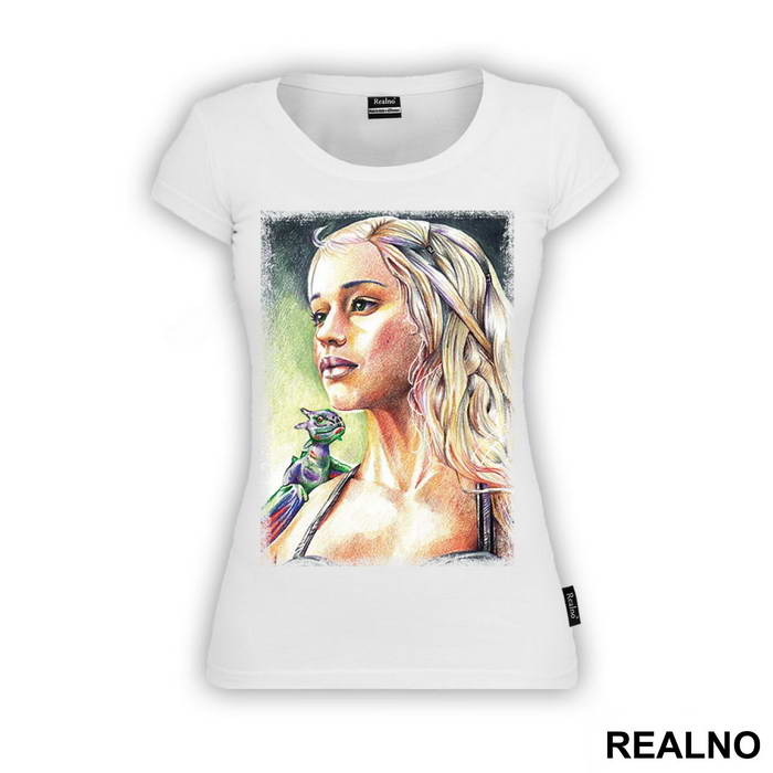 Khaleesi - Drawing - House Targaryen - Game Of Thrones - GOT - Majica