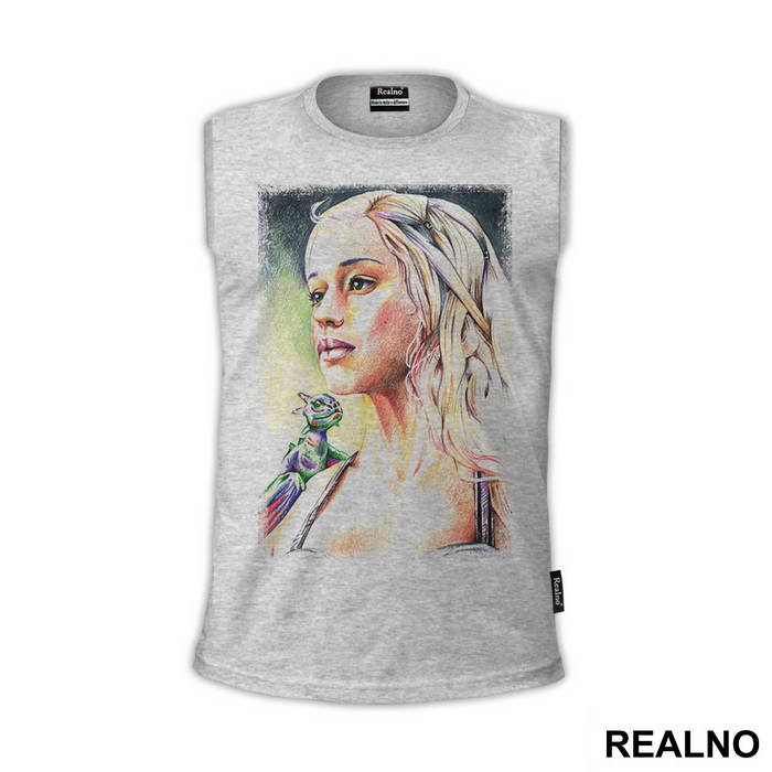 Khaleesi - Drawing - House Targaryen - Game Of Thrones - GOT - Majica