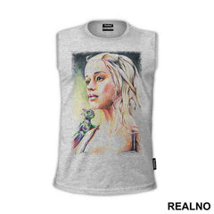 Khaleesi - Drawing - House Targaryen - Game Of Thrones - GOT - Majica