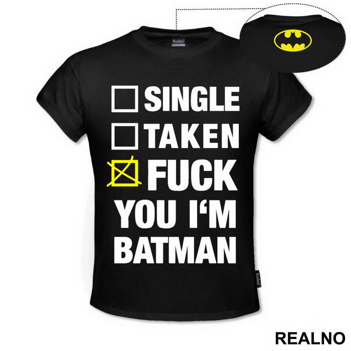 Single Taken Fuck You - Batman