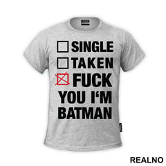 Single Taken Fuck You - Batman