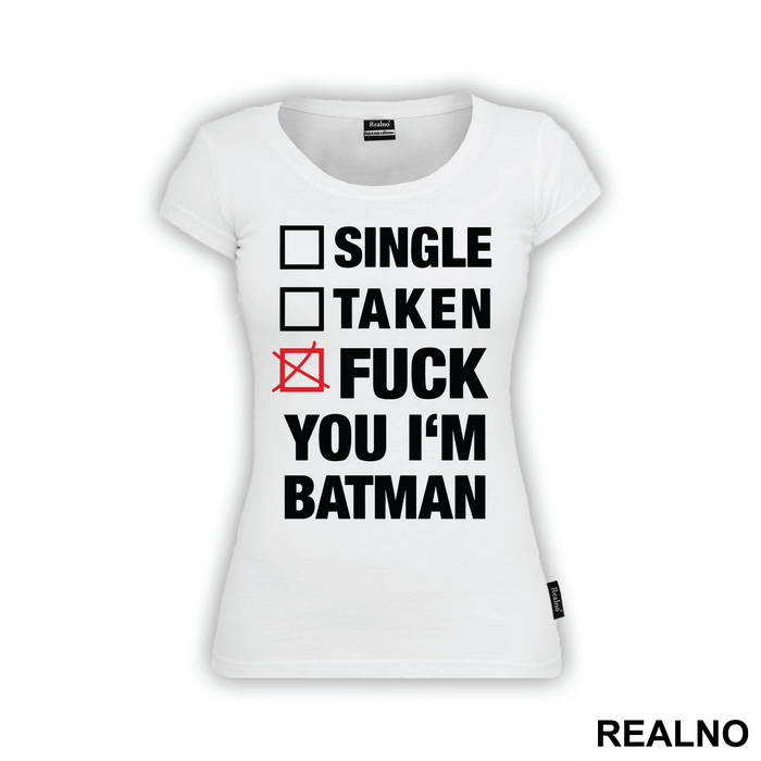 Single Taken Fuck You - Batman