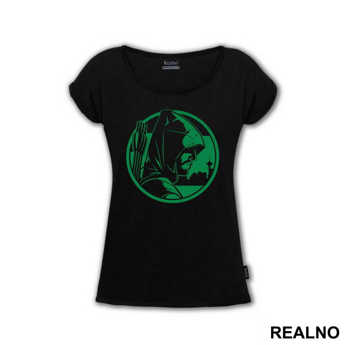 Green Badge - Arrow - Majica