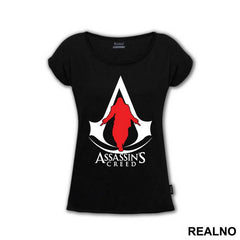 Black Logo And Red Guy - Assassin's Creed