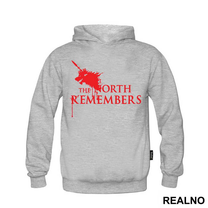 The North Remembers - Dripping Blood - House Stark - Game Of Thrones - GOT - Majica