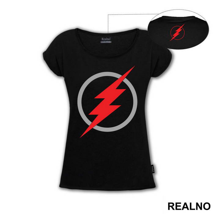 Black And Red Logo - Flash