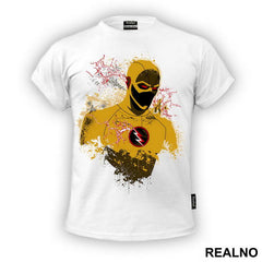 Black, Red And Yellow Contour - Flash
