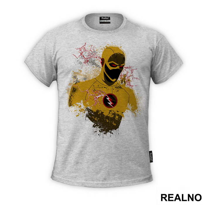 Black, Red And Yellow Contour - Flash